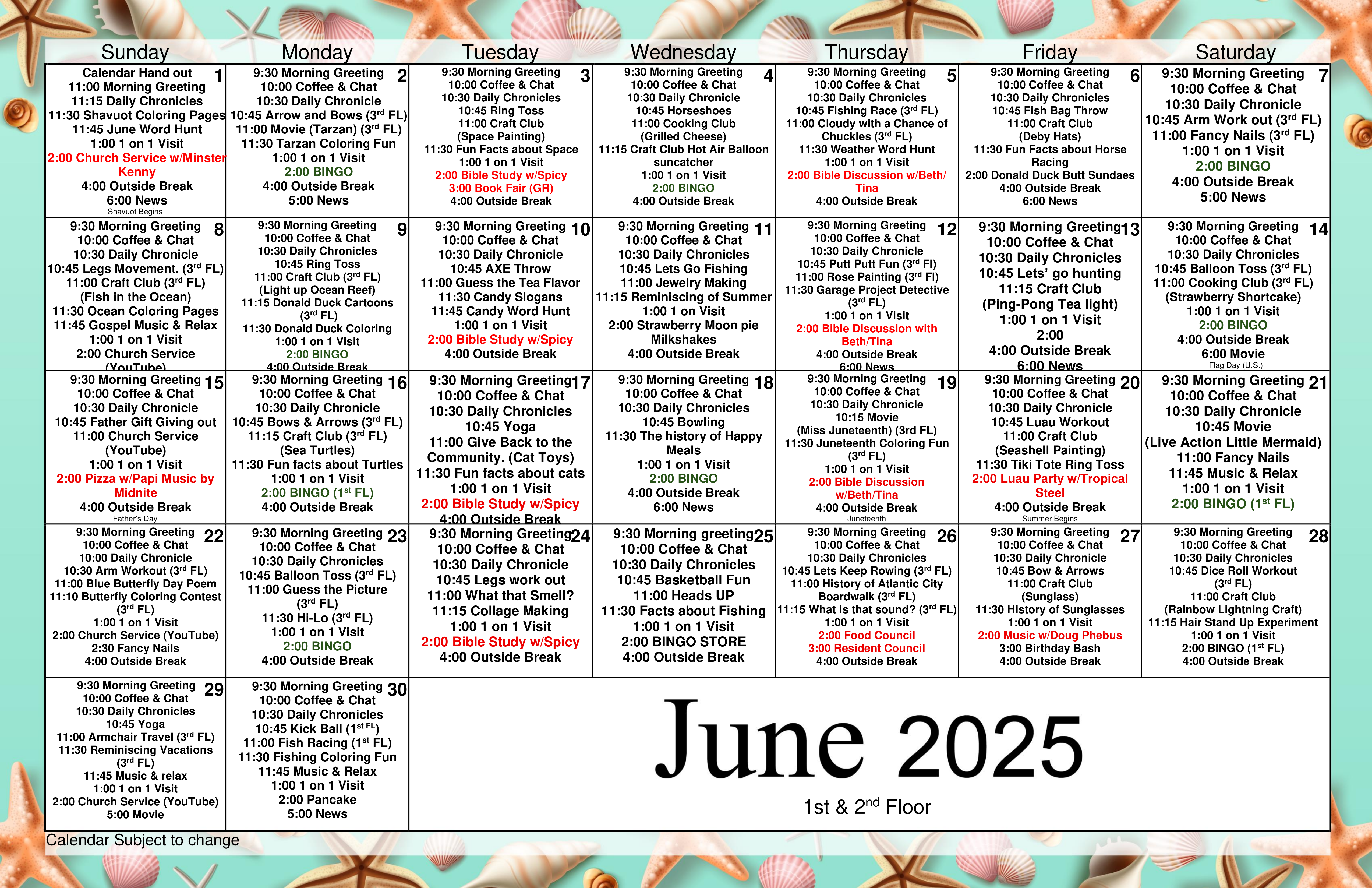 calendar